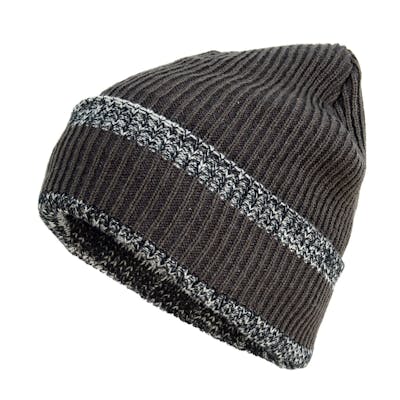 Adult Winter Beanie Hats - Gray, Acrylic