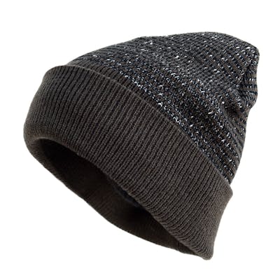 Adult Winter Beanie Hats - Gray Marled, Acrylic