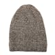 Winter Beanie Hats - Taupe/Brown/White, Oversized (3 of 4)