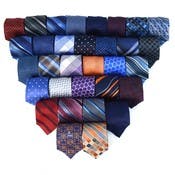 Men's Silk Neckties - Assorted, Designer Quality