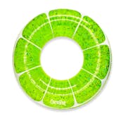 Lime Glitter Pool Rings