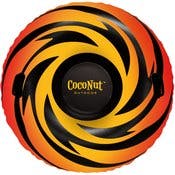 Solar Flare Jumbo Snow Tubes - Orange, 48"