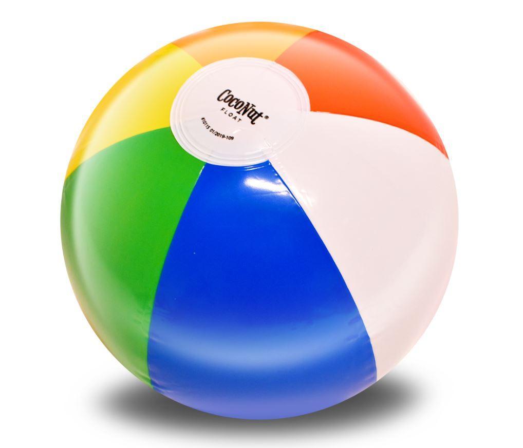 Bulk 9" Inflated Beach Balls 432 Pieces