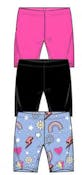 Girls Bike Shorts - 3pk, Size 7-16, 12pcs