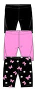 Girls Bike Shorts - Size 4-6X, 12pcs