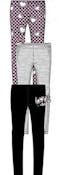 Girls Leggings - Size 7-16, 12pcs