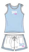 Girls Knit Short Sets - Size 7-16, 12pcs