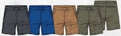 Boys Ripstop Hybrid Shorts - 8-16, Dark Green, 12pcs
