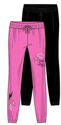 Girls Fleece Joggers - Size 4-6X, 12pcs