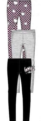 Girls Leggings - Size 7-16, 12pcs