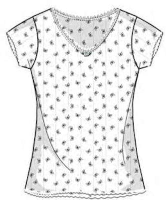 Girls Pointelle Tops - Size 7-16, 12pcs