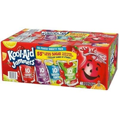 Kool-Aid Jammers Variety Pack - 40 Pack