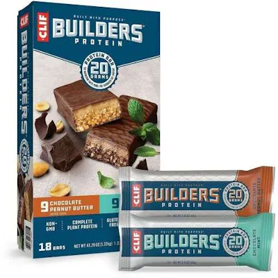 Clif Builder's Bar Variety Pack - Chocolate Mint &amp; Peanut Butter