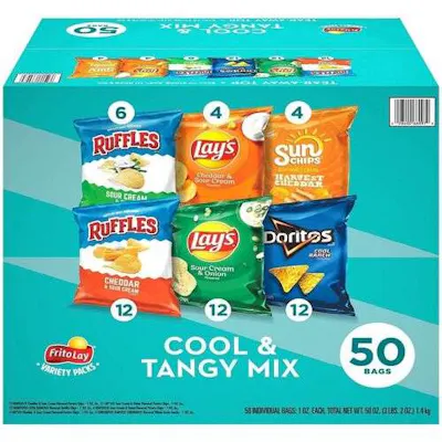 Frito Lays - Cool And Tangy Mix, 50 Pack