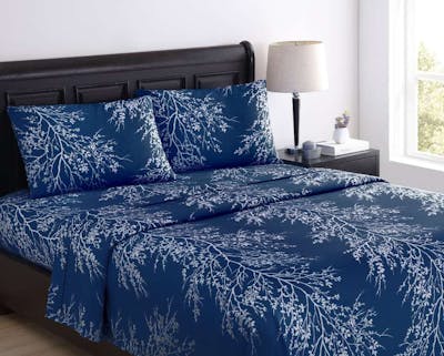 Foliage Microfiber Sheet Sets - Twin