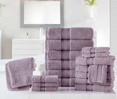 100% Cotton Towels - 18PC