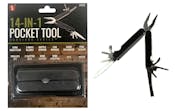 14-in-1 Multi-Functional Pocket Tool - Black