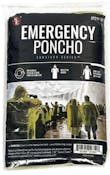 Yellow Emergency Poncho - 50" x 40"