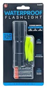 50 Lumen Black Aluminum Flashlight with Lanyard - 4"