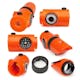 7-in-1 Survival Whistles, 4" - Orange (3 of 6)
