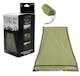 Heavy-Duty Emergency Bivy Aluminized PE Sleeping Bag, Green - 84" x 36" (1 of 3)