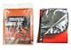 Extra Thick Double-Sided Thermal Reflective Blanket, Orange - 60" x 82" (1 of 3)