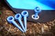 Emergency Outdoor Waterproof Reversible Blankets, Blue - 51" x 82" (3 of 3)