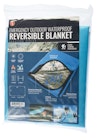 Emergency Outdoor Waterproof Reversible Blankets, Blue - 51" x 82" image number null