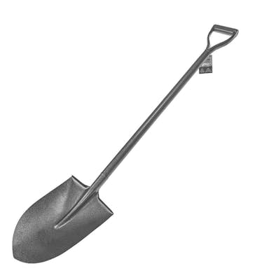 Metal Round Head Shovel - 48"