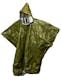 Olive Green Emergency Aluminized Poncho - 67" x 39" (3 of 4)