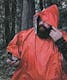 Orange Emergency Aluminized Poncho - 67" x 39" (4 of 4)