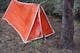 Aluminum Coated Waterproof Tube Tent - 82" x 36" (5 of 5)