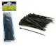 100-Piece Set Cable Ties, Black - 8" x 3.6MM (1 of 3)