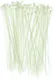 100-Piece Set Cable Ties, Natural - 8" x 3.6MM (2 of 3)