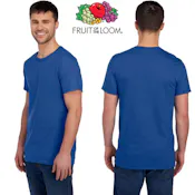 Fruit of the Loom Unisex T-Shirts - Size 2X, Royal Blue