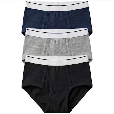 Boy's Cotton Briefs - Assorted, 3pk