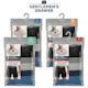 Men's Boxer Briefs - 3 Pack, Size S-XL (2 of 2)