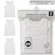 Boys' Ribbed A-Shirts - Size S-XL, 3 Pack (1 of 2)