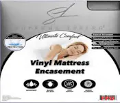 Vinyl Waterproof Mattress Cover - Queen