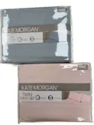 Kate Morgan 3pc Sheet Sets - Twin Size