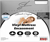 Vinyl Waterproof Mattress Cover - Queen