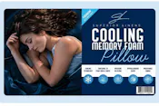 Cooling Infused Pillows - Standard Size, 2 Pack