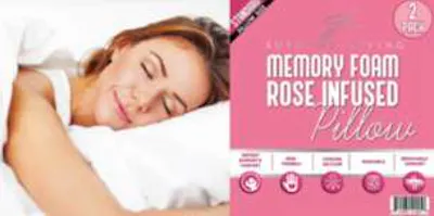 Rose Infused Pillows - Standard Size