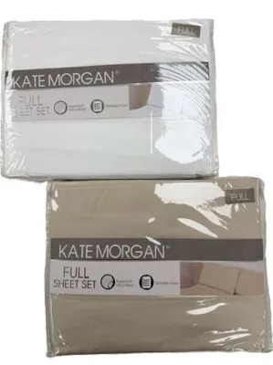 Kate Morgan 4pc Sheet Sets - Full Size
