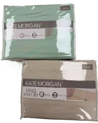 Kate Morgan 4 pc Sheet Sets - King Size