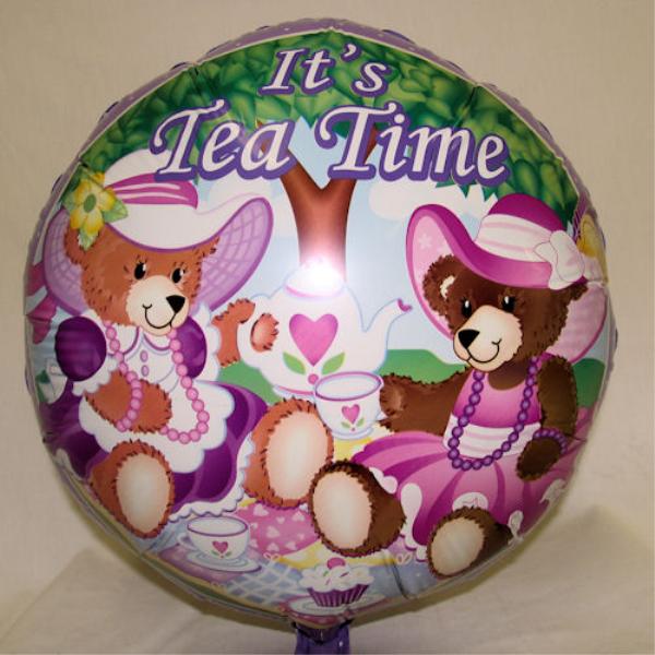balloons with teddy bear