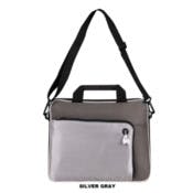 13" Padded Notebook Briefcases - Silver, 25 Count