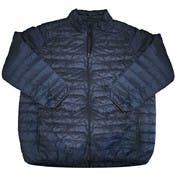 Men's Big & Tall Bubble Jackets - Black, 6X