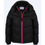 Girls' Puffer Jackets - Size 8-14, Black