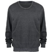 Men's Fleece Sweatshirts - Dark Gray, 2X-5X